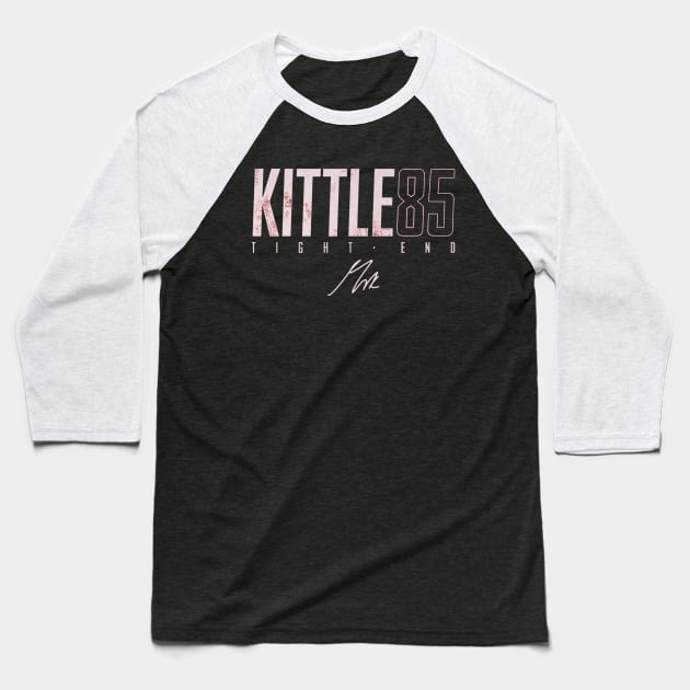 George Kittle San Francisco Elite Baseball T-Shirt by TodosRigatSot